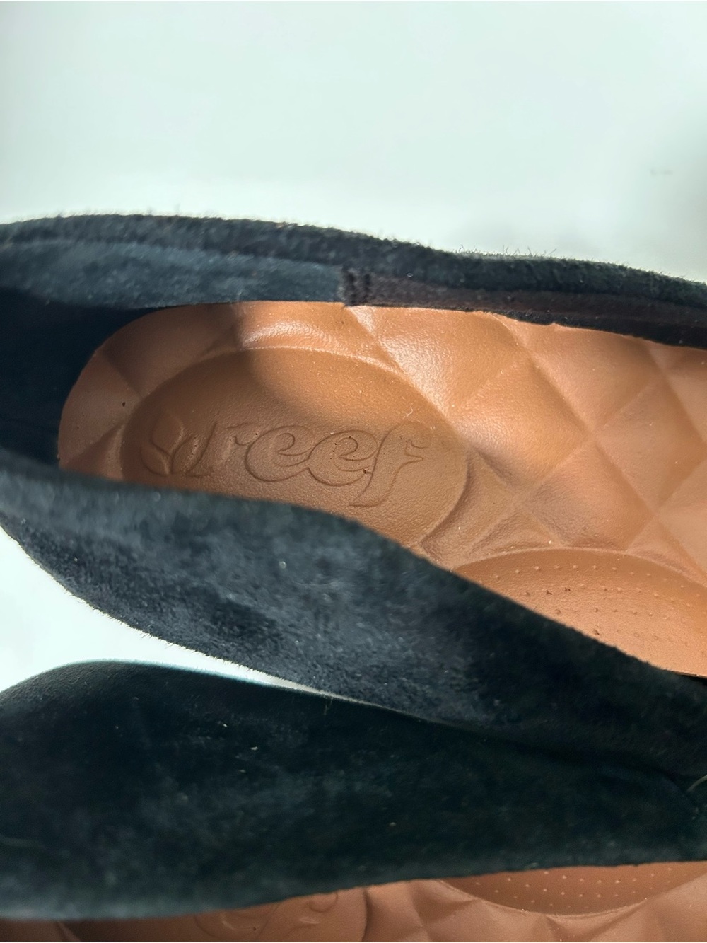 Reef High Tropic Suede Platform Wedges Black Size 8.5 - Picture 11 of 13